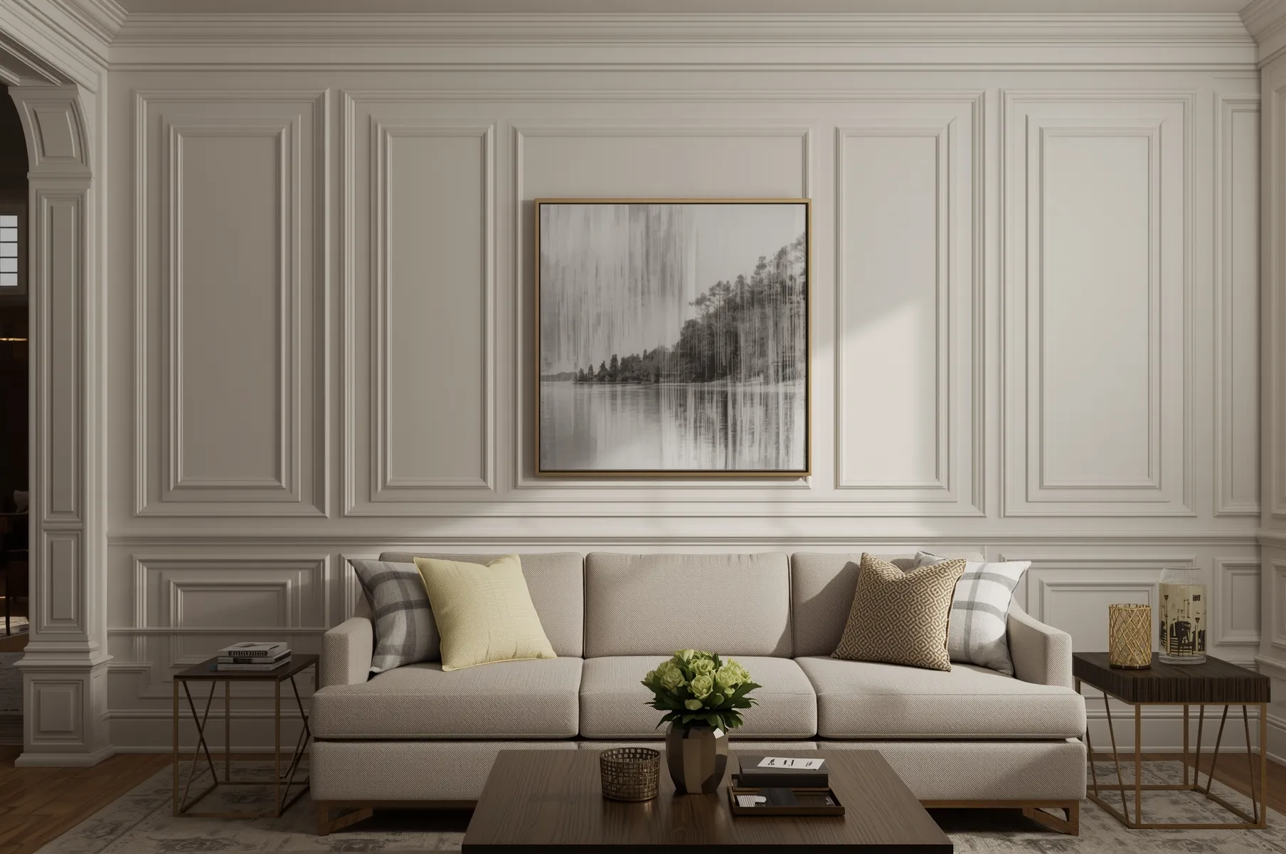 Layered Moulding With Mixed Depths