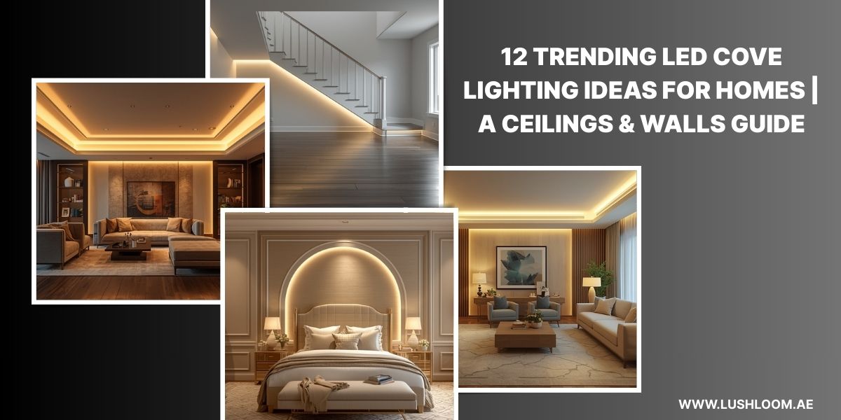 12 Trending LED Cove Lighting Ideas For Homes | A Ceilings & Walls Guide